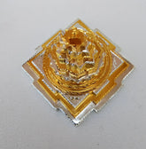 9 Inch Brass Ganga Jamuna Saraswati Shree Yantra